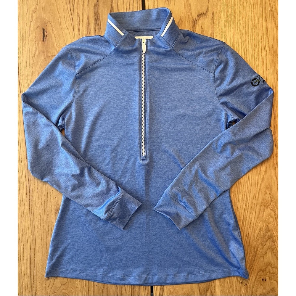 Greg Norman Women's Utility S Leaderboard Golf Shirt‎ Performance Fabric Sporty